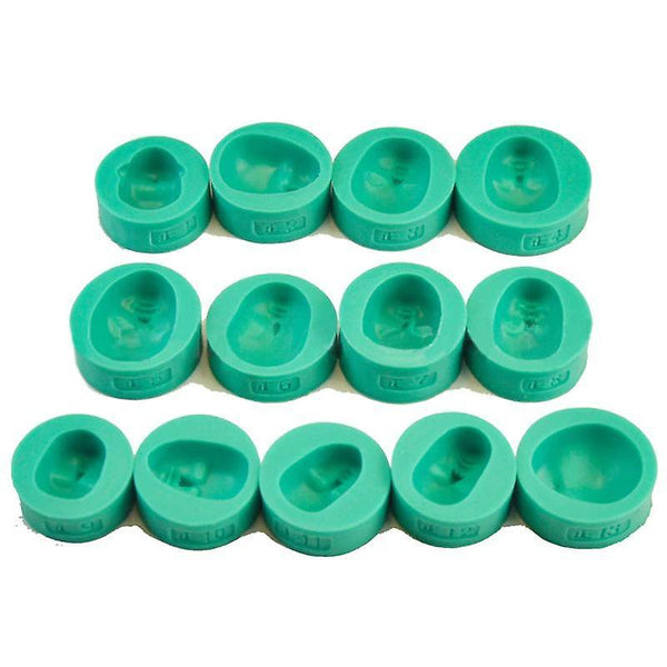 For 13 pcs/pack Heat Resistant Handmade Tool DIY Human face mould Home Kitchen Fondant WS25471