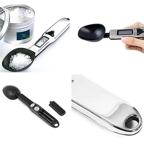 500g/0.1g Digital Measuring Spoon Weight Scale(Silver)WS26378