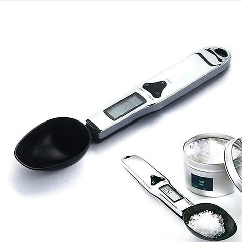 500g/0.1g Digital Measuring Spoon Weight Scale(Silver)WS26378