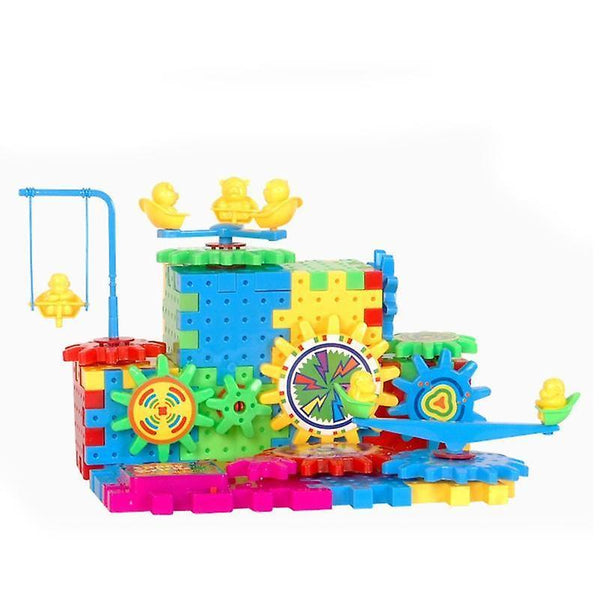 gear kneading toy set children's electric rotating gear puzzle|gear toytoys childrenWS26464