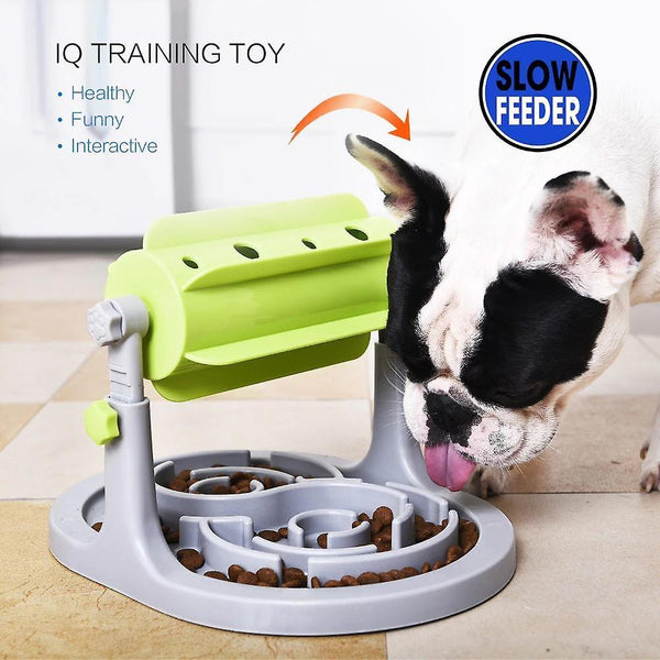 Food Treated Dog Toys Feeder Educational Dog Interactive Anti Choke Slower Feeder Bowl|Dog ToysWS27035