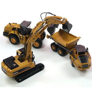 Kids Car Toy for 1:50 dump truck excavator Wheel Loader Diecast Metal Model Construction Vehicle Car