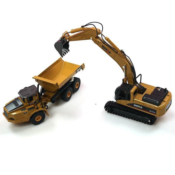 Kids Car Toy for 1:50 dump truck excavator Wheel Loader Diecast Metal Model Construction Vehicle Car