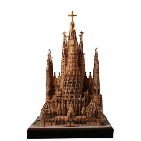 Doki DIY Toys Jigsaw Sagrada Familia Model Architecture Adult Puzzle Game|Model Building KitsWS27109