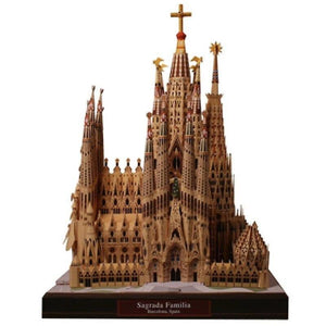 Doki DIY Toys Jigsaw Sagrada Familia Model Architecture Adult Puzzle Game|Model Building KitsWS27109