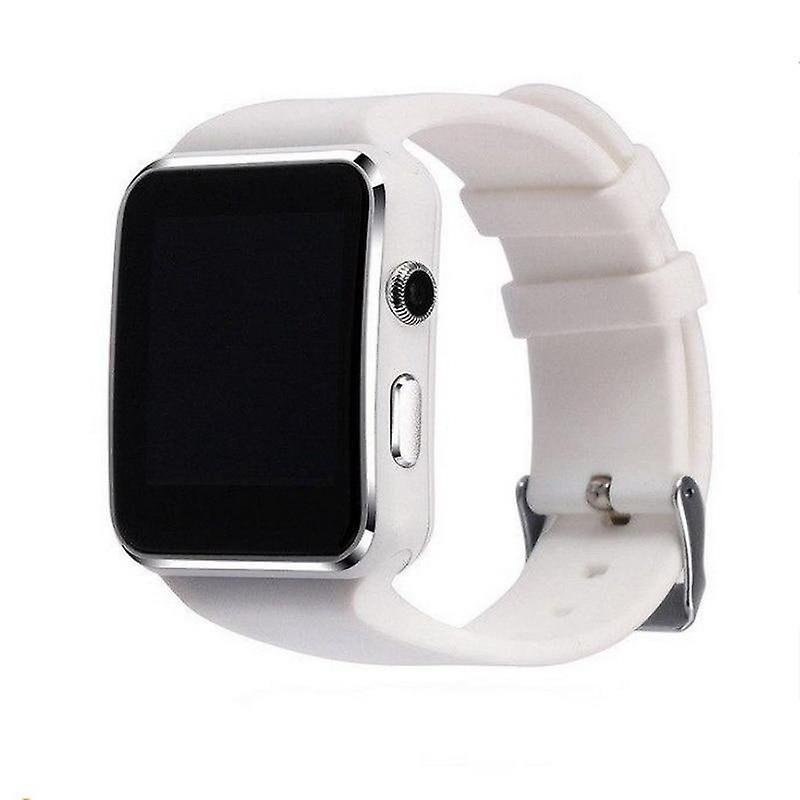 White Smart Watch Women Men Kids Sport Bracelet Phone With Camera Touchscreen Bluetooth Support SIMWS27172