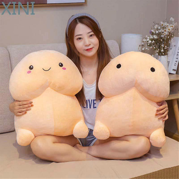 20cm/1pc Cute Penis Plush Toys Pillow Sexy Soft Stuffed Simulation Gift for GirlfriendPlush PillowsWS27342