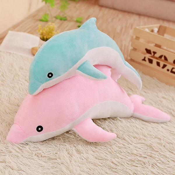 50cm plush dolphin toys dolls soft pillow christmas birthday gift |Stuffed & Plush Animals（Pink）WS27383