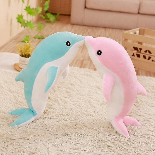 50cm plush dolphin toys dolls soft pillow christmas birthday gift |Stuffed & Plush Animals（Pink）WS27383