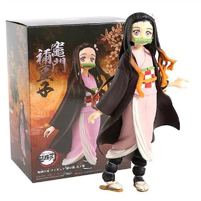 Kids Gifts 140mm Demon Slayer Kimetsu no Yaiba Nezuko Anime Figma Dragon Effect Model PVC Doll Juguetes