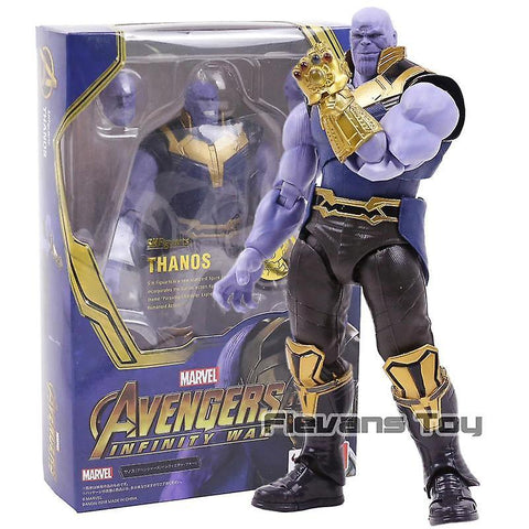 16cm Marvel Avengers Star Lord Iron Man Spiderman Doctor Strange Thanos Figure Toy|Action FiguresWS27472