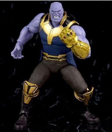 16cm Marvel Avengers Star Lord Iron Man Spiderman Doctor Strange Thanos Figure Toy|Action FiguresWS27472