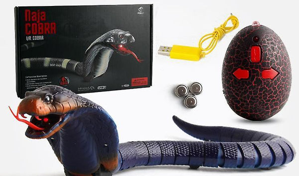 Infrared Remote Control Cobra Snake Toy RC Mischief Safari Garden|toy pranksimulation snakeWS27844