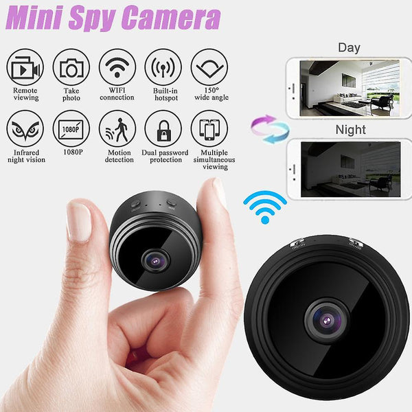 1080P HD Mini Wireless WIFI IP Camera DVR Night Vision Home SecurityWS27899