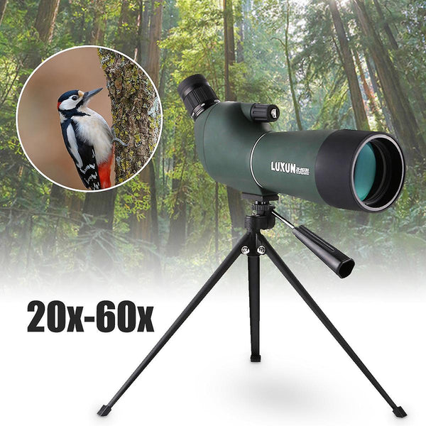 20-60x 60mm Waterproof Zoom Spotting Scope Monocular Birdwatching Telescope TripodWS27932