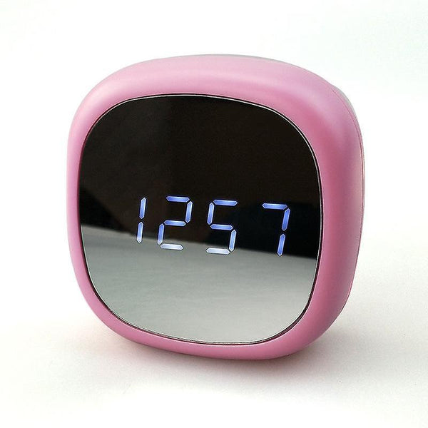 Multifunctional Alarm Clock LED Display Cosmetic Mirror Electronic ClockWS29243