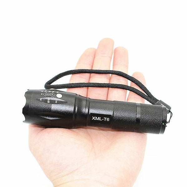 XANES A100Q5 Red Light / R5 Green Light 1200LM Zoomable Long-range Outdoor Sports Hunting FlashlightWS29250