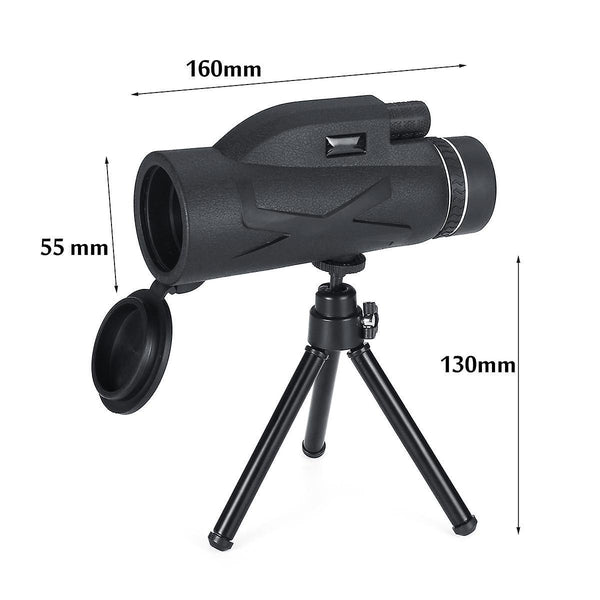 80x100 Magnification Portable Monocular Telescope Powerful Binoculars Zoom Great Handheld TelescopeWS29375