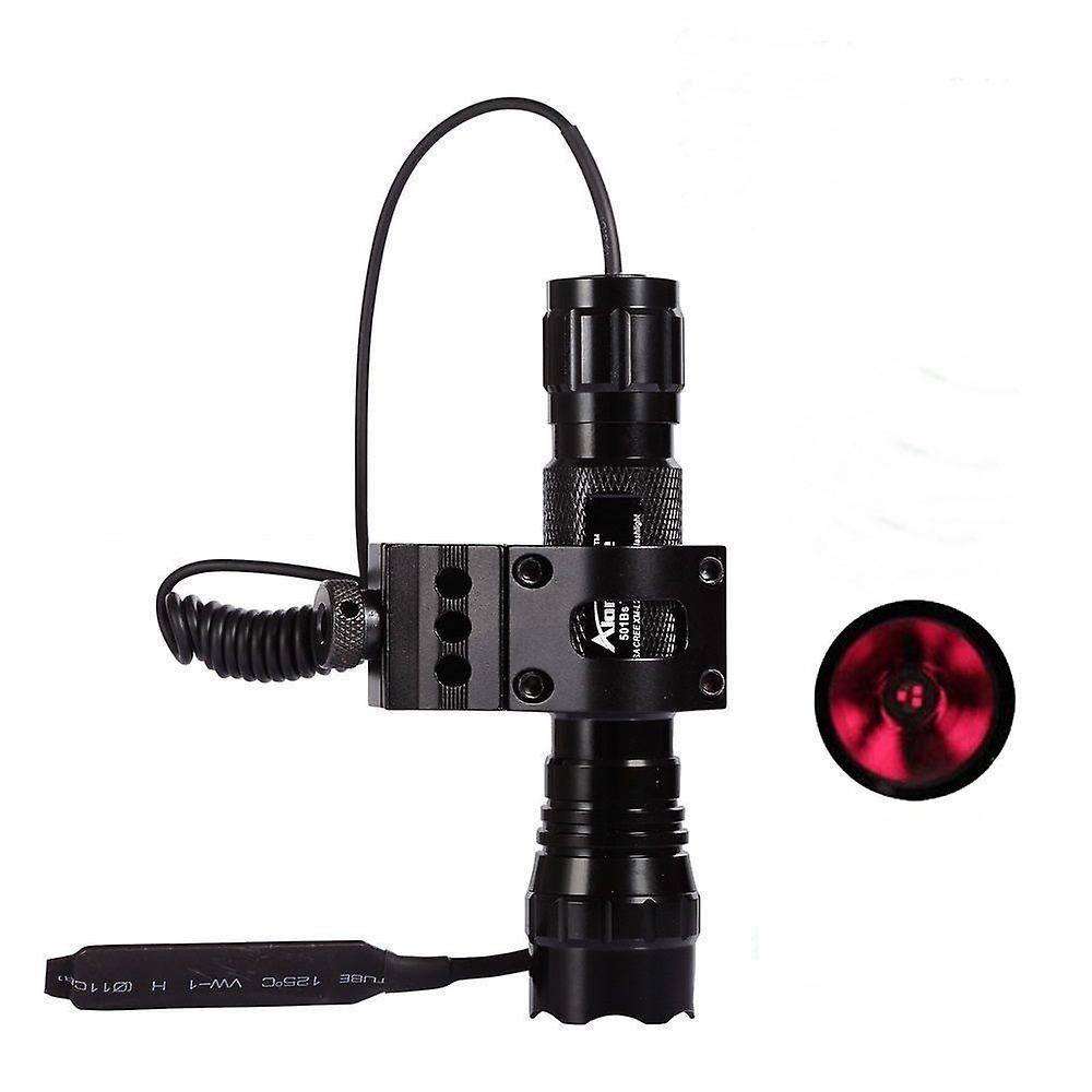 Alonefire 501B 5W Infrared IR 850nm 800Lumen LED Flashlight Set Night Vision Flashlight 18650 FlashlWS29413