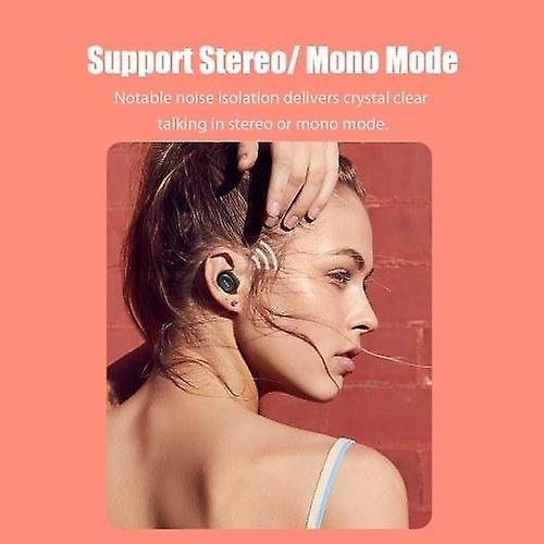 Stereo Earphone Global Version QCY T1C TWS Music Headsets Dual Mic Charging Box