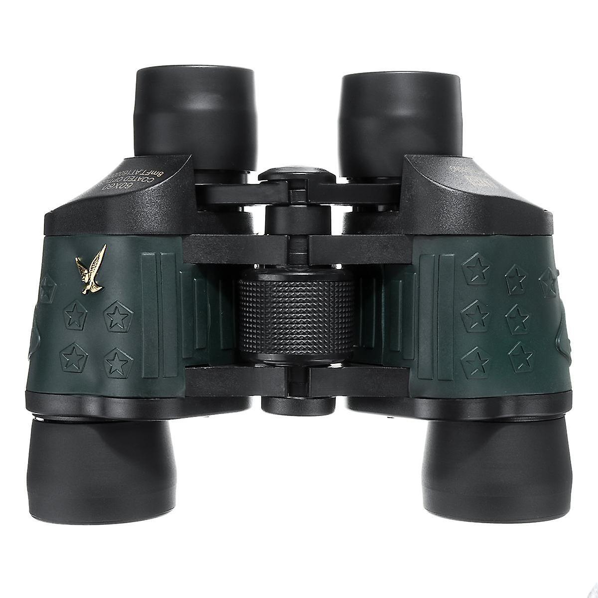 60x 60 Binocular HD BAK4 Optical Lens Day Night Vision Telescope Outdoor CampingWS29877