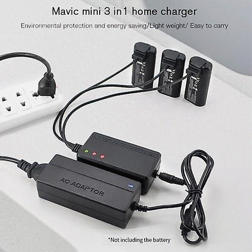 For Compatible with DJI Mavic mini 3 in 1 Battery Charger WS29981