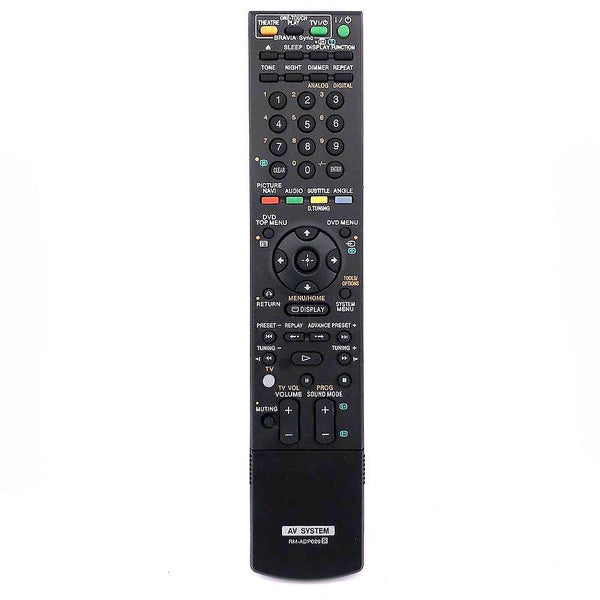 Replacement remote control for RM-ADP029 Sony RMADP029 AV Audio Video Receiver DAV-F200