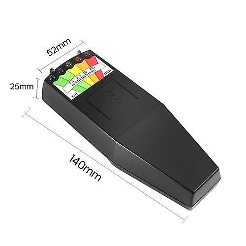 5 Led EMF Meter Magnetizing Field Detector Ghost Detecting Paranormal Equipment Tool CounterWS30511