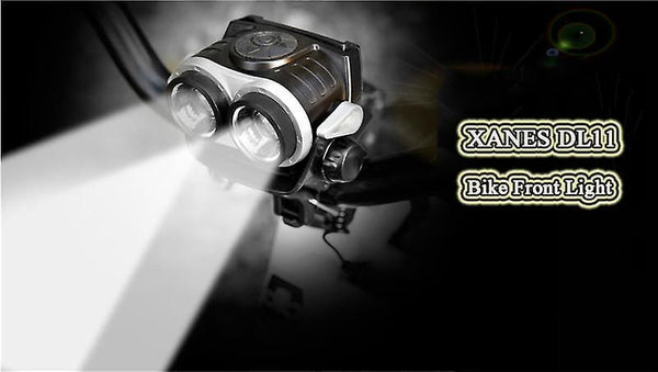 XANES DL11 1200LM 2T6 LED Bike Bicycle Front Light Zoomable Cycling Motorcycle Electiric ScooterWS31537