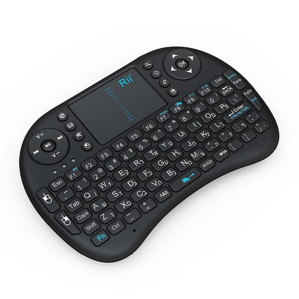 Replacement remote control for RII I8 2.4G Wireless Hebrew Qwerty Mini Keyboard Touchpad Air Mouse