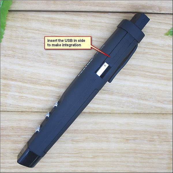 For VP150 Page Laser Pen PPT Flip Pen Electronic Pointer Laser Pointer Wireless USB Presenter WS31931