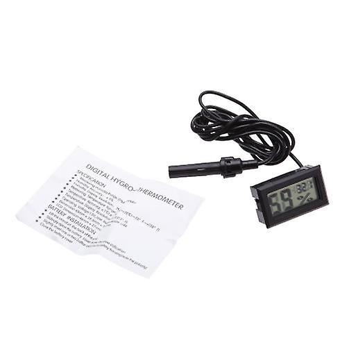 For Mini LCD Digital Thermometer Humidity Hygrometer Temp Gauge Temperature Meter Monitor WS32027