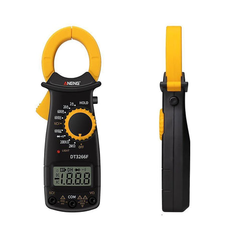 For ANENG DT3266F Mini Digital Clamp Multimeter Amperemeter Electrical Clamp Meter AC / DC Voltage Resis WS32272