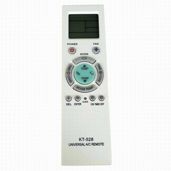 Replacement remote control for KT-528 AUX Carrier Sanyo Panasonic DAIKIN Universal AC