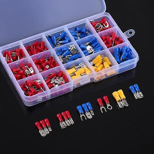 280PCS Assorted Crimp Spade Terminal Insulated Electrical Wire Cable Connector Kit SetWS32767