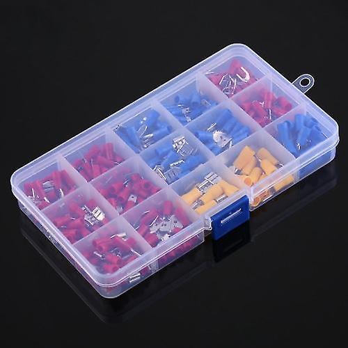 280PCS Assorted Crimp Spade Terminal Insulated Electrical Wire Cable Connector Kit SetWS32767