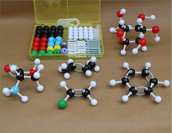 125Pcs Organic Chemistry Molecular Structure Medical Model Kit General & Organic Molecule Atom BondsWS32810