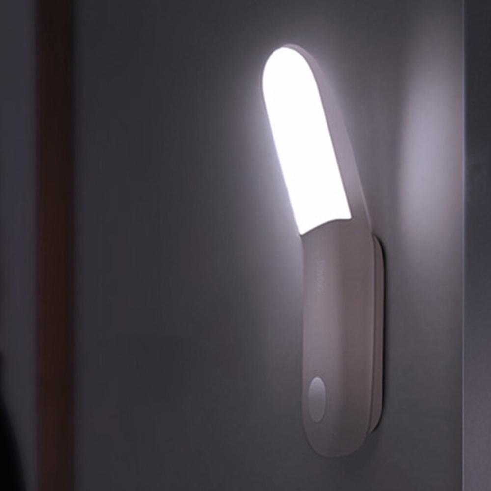 For Baseus Smart LED Night light PIR Intelligent Motion Sensor USB LED Lamp Rechargeable Bedroom Closet WS32954