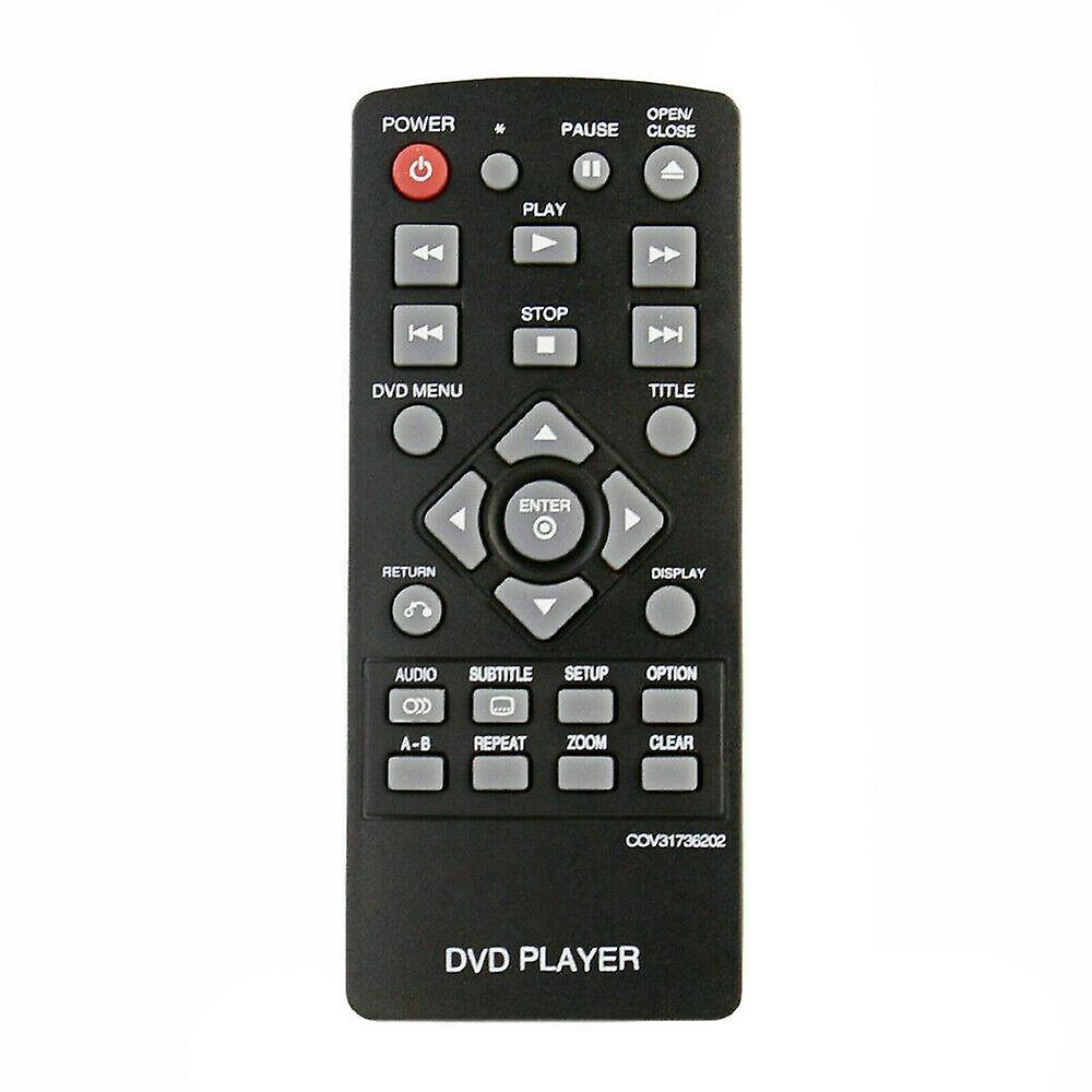 Replacement remote control for COV31736202 LG DVD Player DP132 DP132NU Sub COV31736201