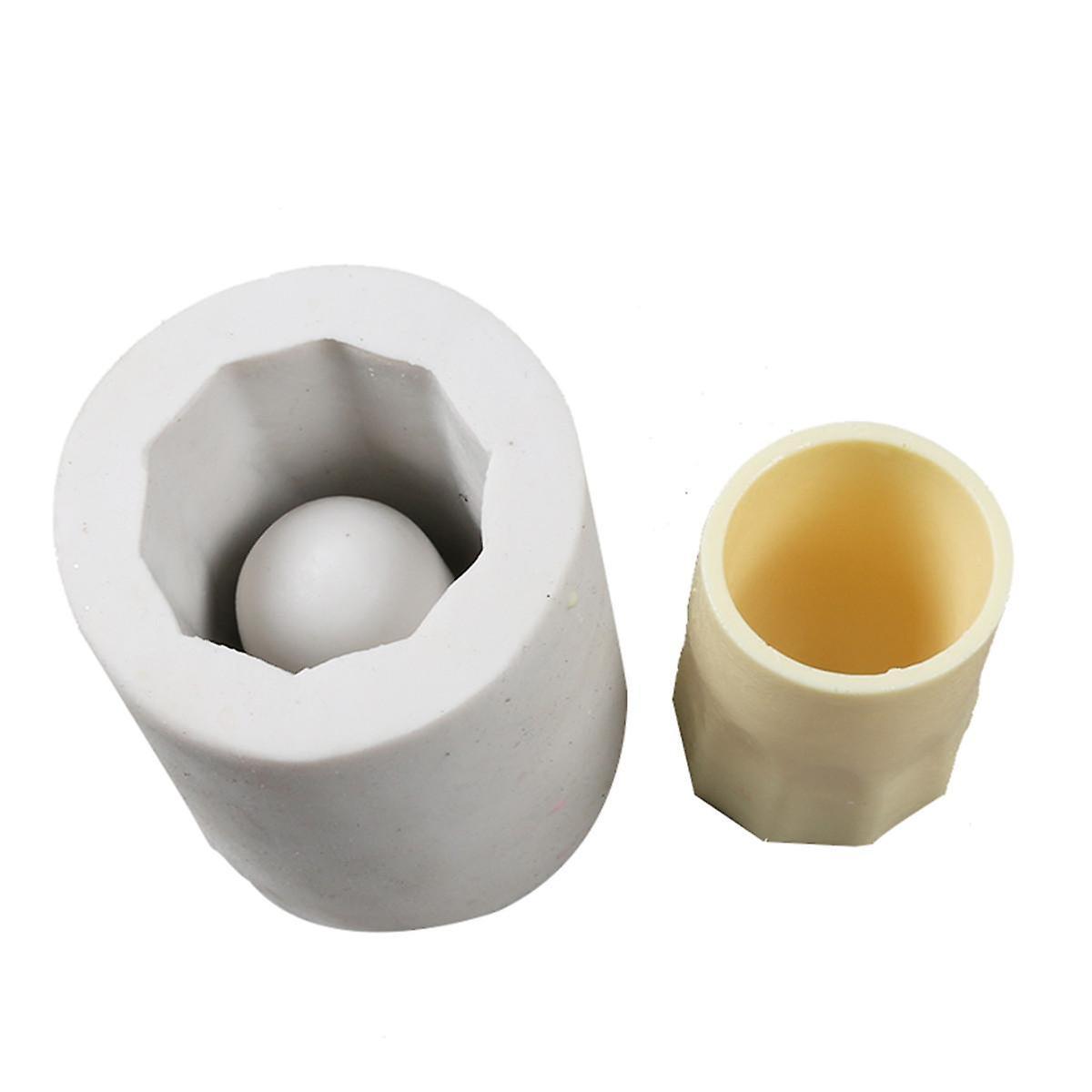 6.56CM DIY Handmade Silicone Concrete Mold Succulent Plant Flower Pot Cement Vase MouldWS34069