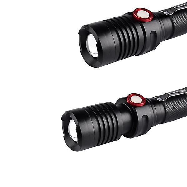 XANES 1302 T6 1500Lumens Stepless Dimming USB Rechargeable LED FlashlightWS34152