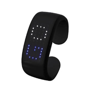 For LED Bluetooth APP Control Slap Bracelet LED Display Bracelet WS34616