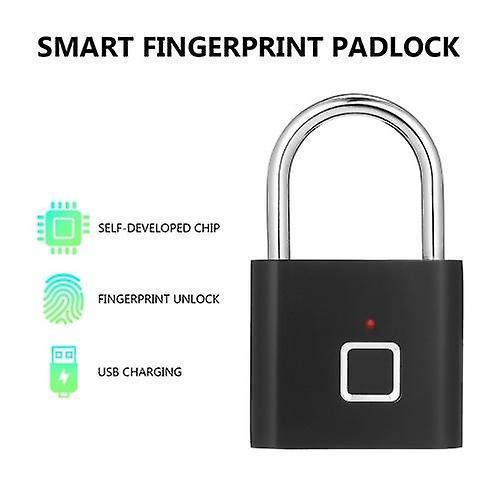 For Smart Fingerprint Padlock Lock WS34875