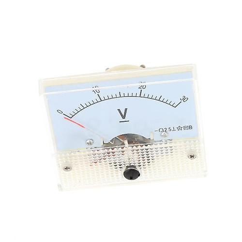 DC0-30V Analog Voltage Panel Meter Tester Voltmeter GaugeWS35724