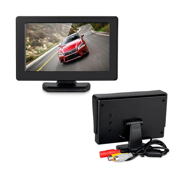 4.3'' Color TFT LCD 2-Channel Video Input Rear View Monitor Vehicle Auto Car Rear View For DVD VCDWS35898