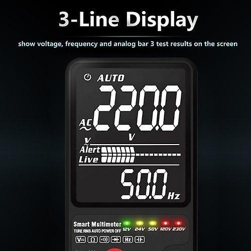 For BSIDE ADMS9CLN Dual Mode Intelligent Automatic Digital Multimeter WS35967