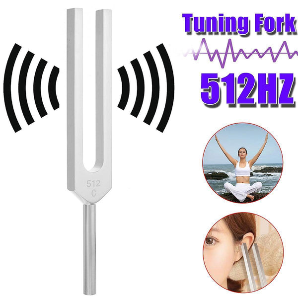 For 512HZ Aluminum Medical Tuning Fork With Mallet WS36245