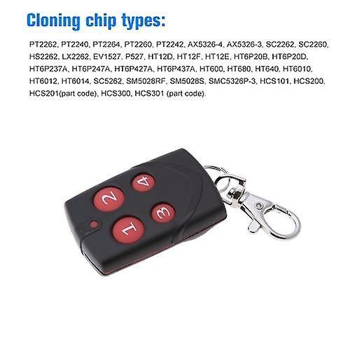 For 315/433/868/915HMz Multifrequency RF 300-915HMz Universal Automatic Cloning Remote Control WS37097