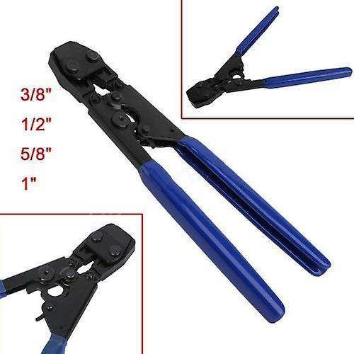 For PEX Cinch Crimp Crimper Crimping Tool for Hose Clamps Sizes from 3/8'' to 1'' WS37256