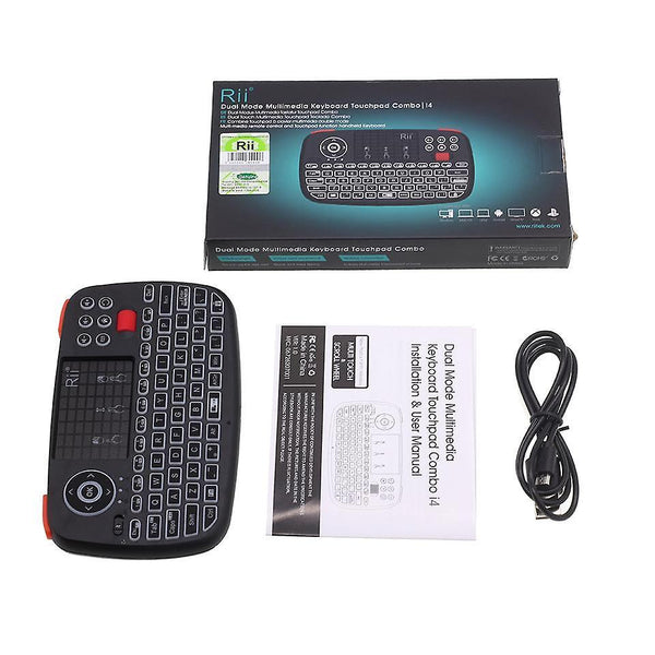 RII RT726 bluetooth 2.4G Wireless Air Mouse Mini Keyboard Touchpad Airmouse with Scroll WheelWS37356